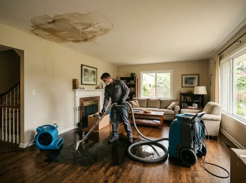 attic-pipe-burst-ceiling-drip-008 — frequently asked questions, Water Damage Restoration & Carpet Care in Reserve, LA